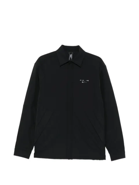 BOSS x Porsche logo-embossed jacket
