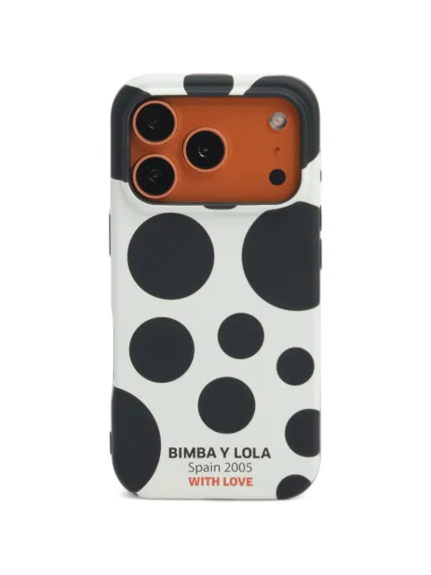 BIMBA Y LOLA iPhone 17 Pro Max dots hard case