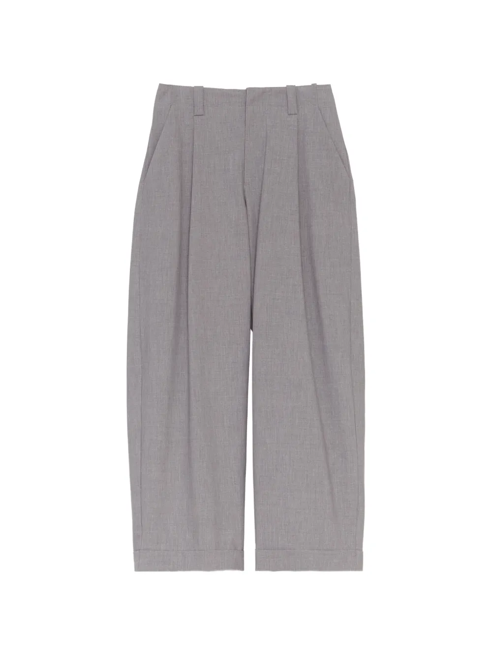 BIMBA Y LOLA light-grey barrel trousers Grijs