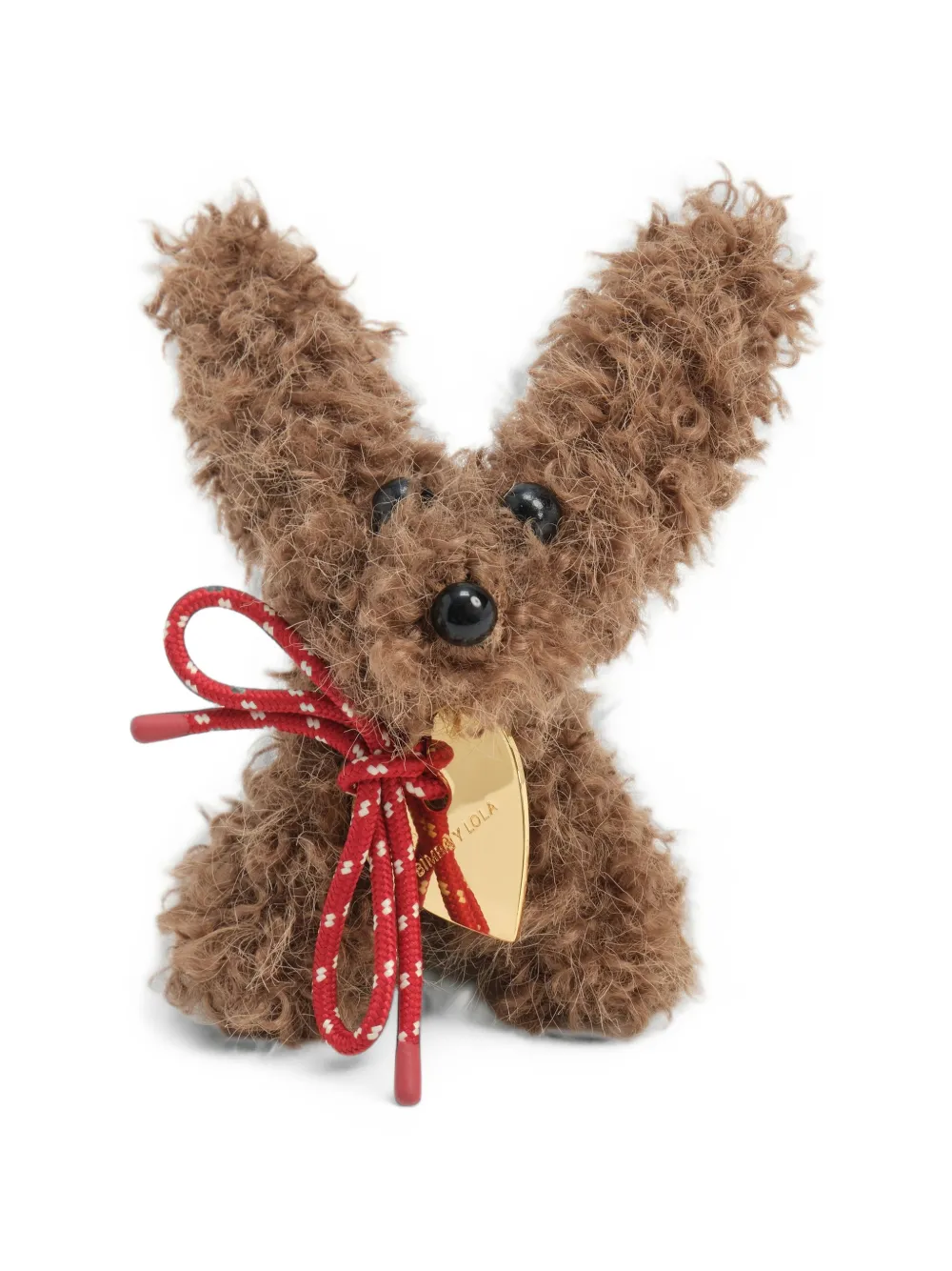 BIMBA Y LOLA camel fur broken key ring Bruin