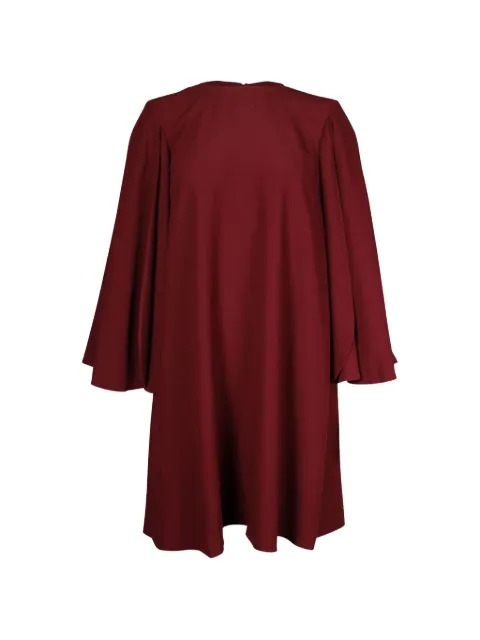 Alexander McQueen Pre-Owned cape shift dress