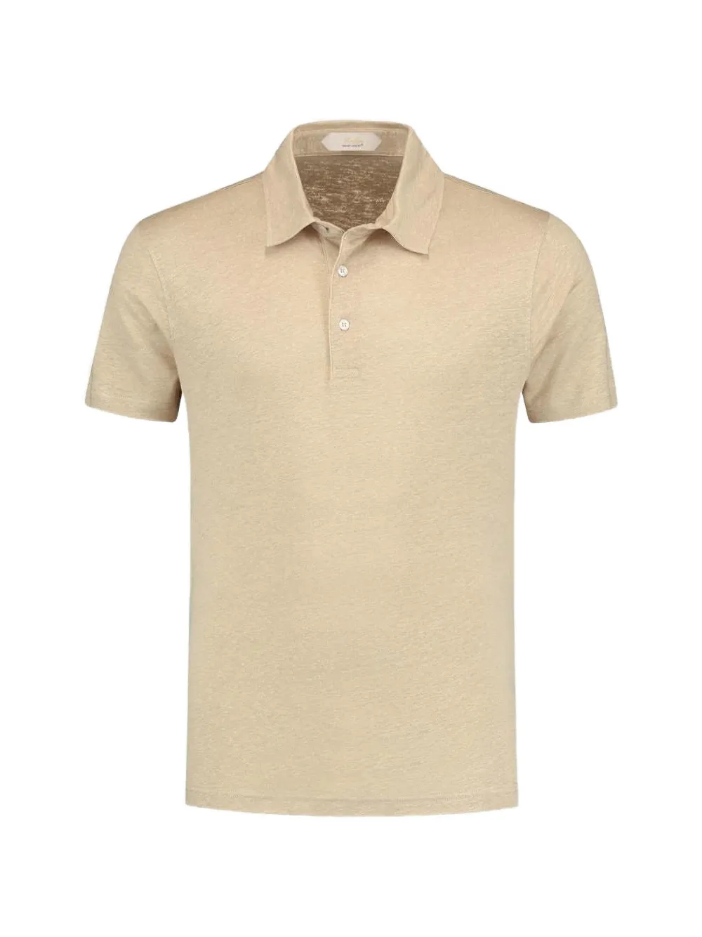 Aurélien Short-sleeve Polo Shirt In Neutrals