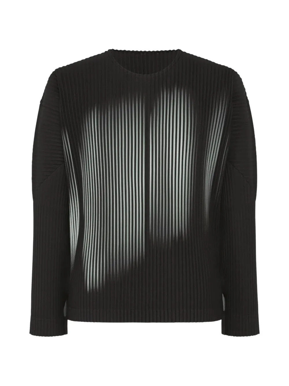 Homme Plissé Issey Miyake In The Shadow pleated T-shirt - Nero