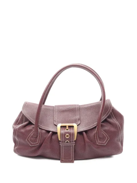 Celine Pre-Owned bolsa de mano Leather Buckle del siglo XX