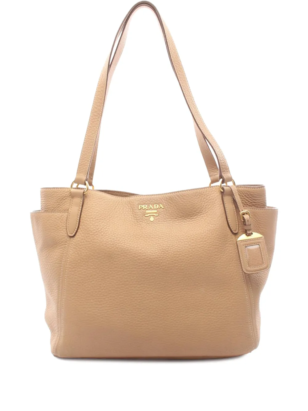 Prada Pre-Owned 2010-2026 Vitello Daino tote bag - Braun
