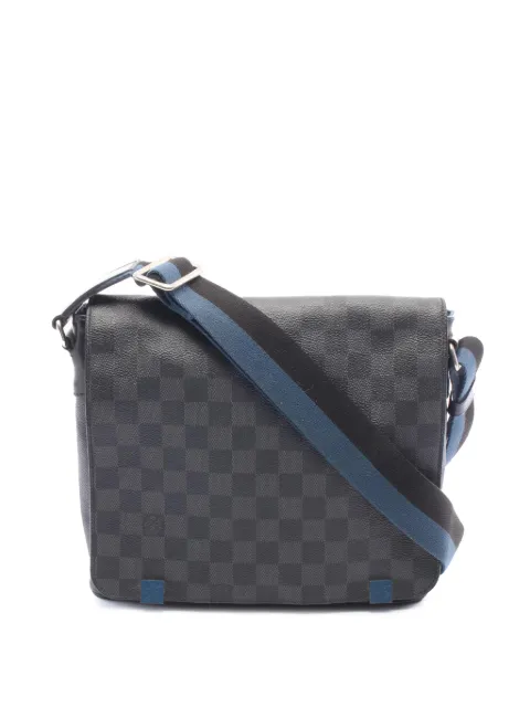 Louis Vuitton Pre-Owned 2016 Damier Graphite District PM crossbody bag