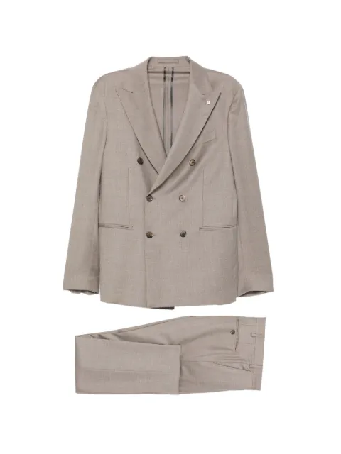 LUIGI BIANCHI MANTOVA double-breasted suit