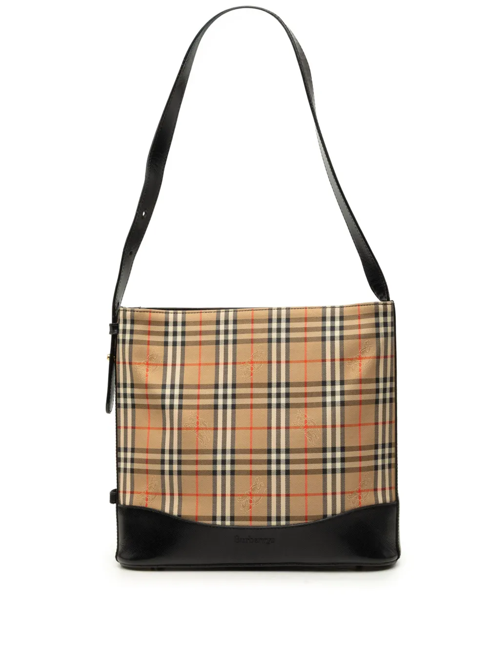 Burberry Pre-Owned 2000-2017 Haymarket Check Canvas tote bag - Nude