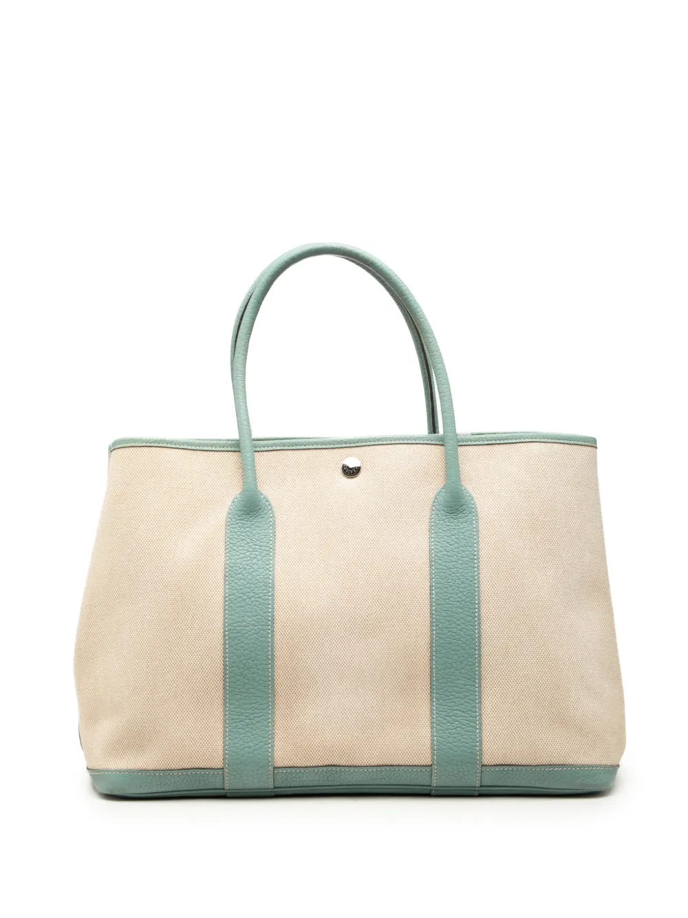 Hermès Pre-Owned 2009 Toile and Negonda Garden Party 36 tote bag - Blau