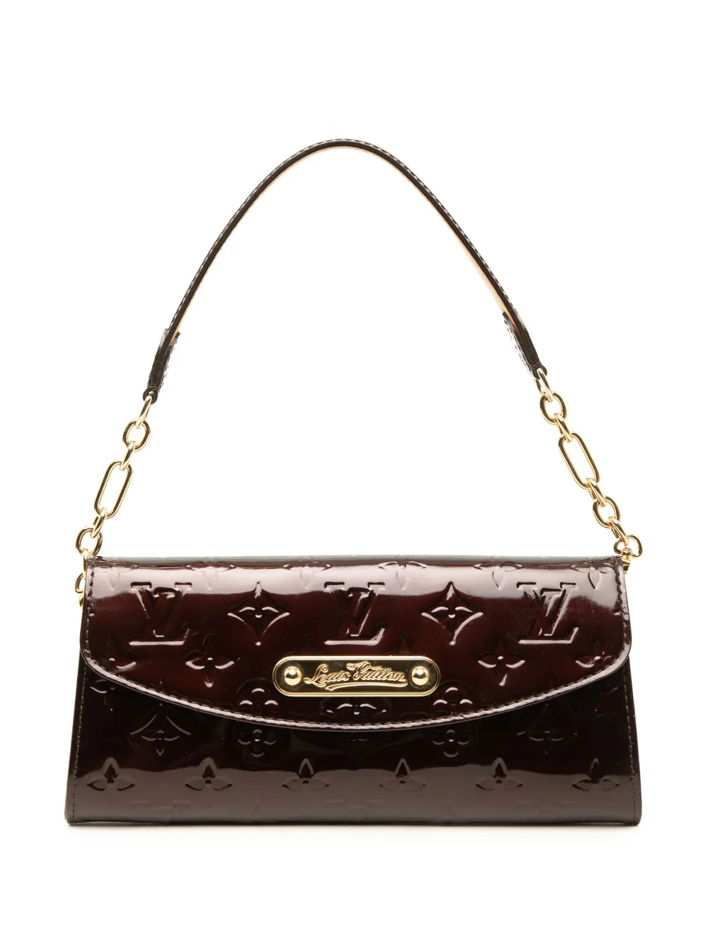Louis Vuitton Pre-Owned 2010 Monogram Vernis Sunset Boulevard shoulder bag - Purple