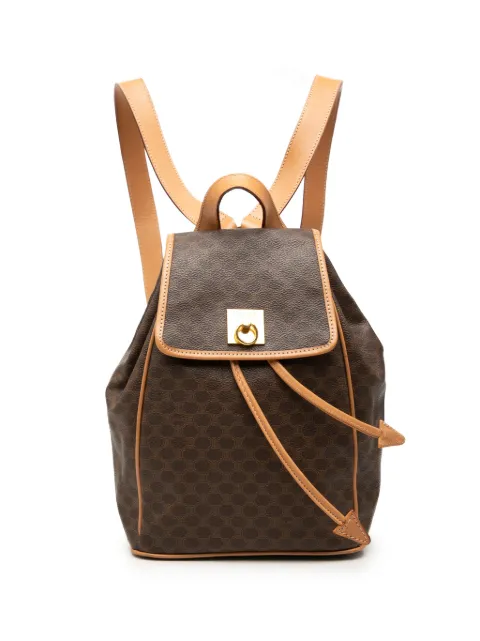 Celine Pre-Owned 2016 Macadam Coated Canvas backpack