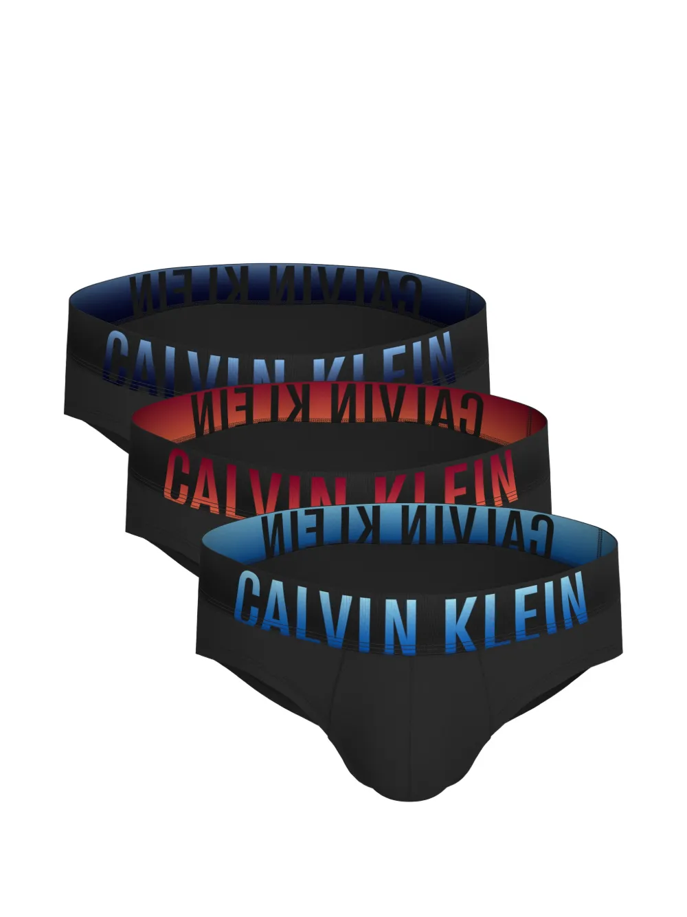 Calvin Klein ロゴ ブリーフ セット | ブラック | Image 1