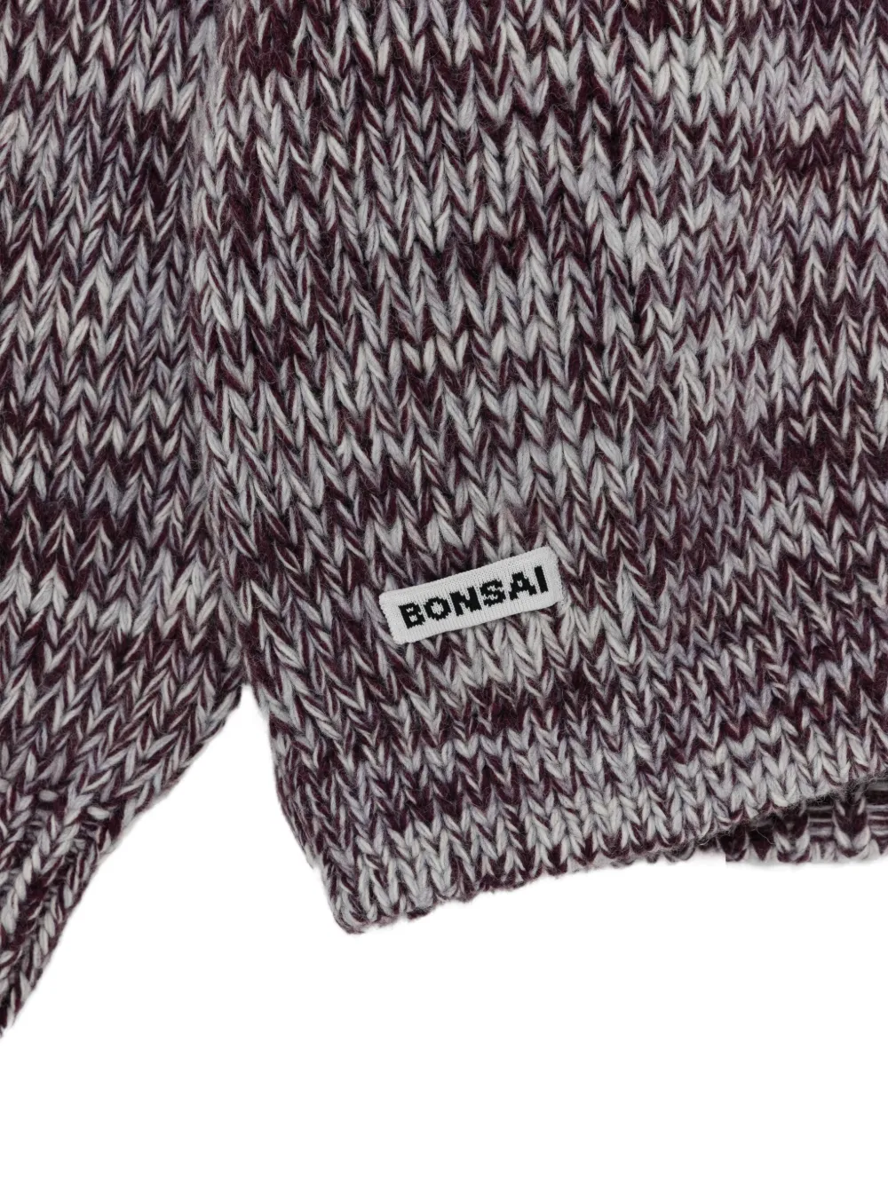 Bonsai Gebreid vest Paars