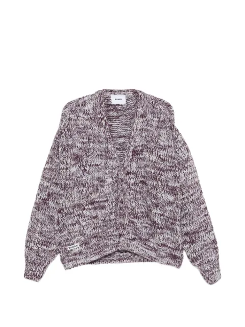 Bonsai marl-knit cardigan