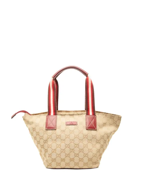Gucci Pre-Owned 2000-2015 GG Canvas Web tote bag
