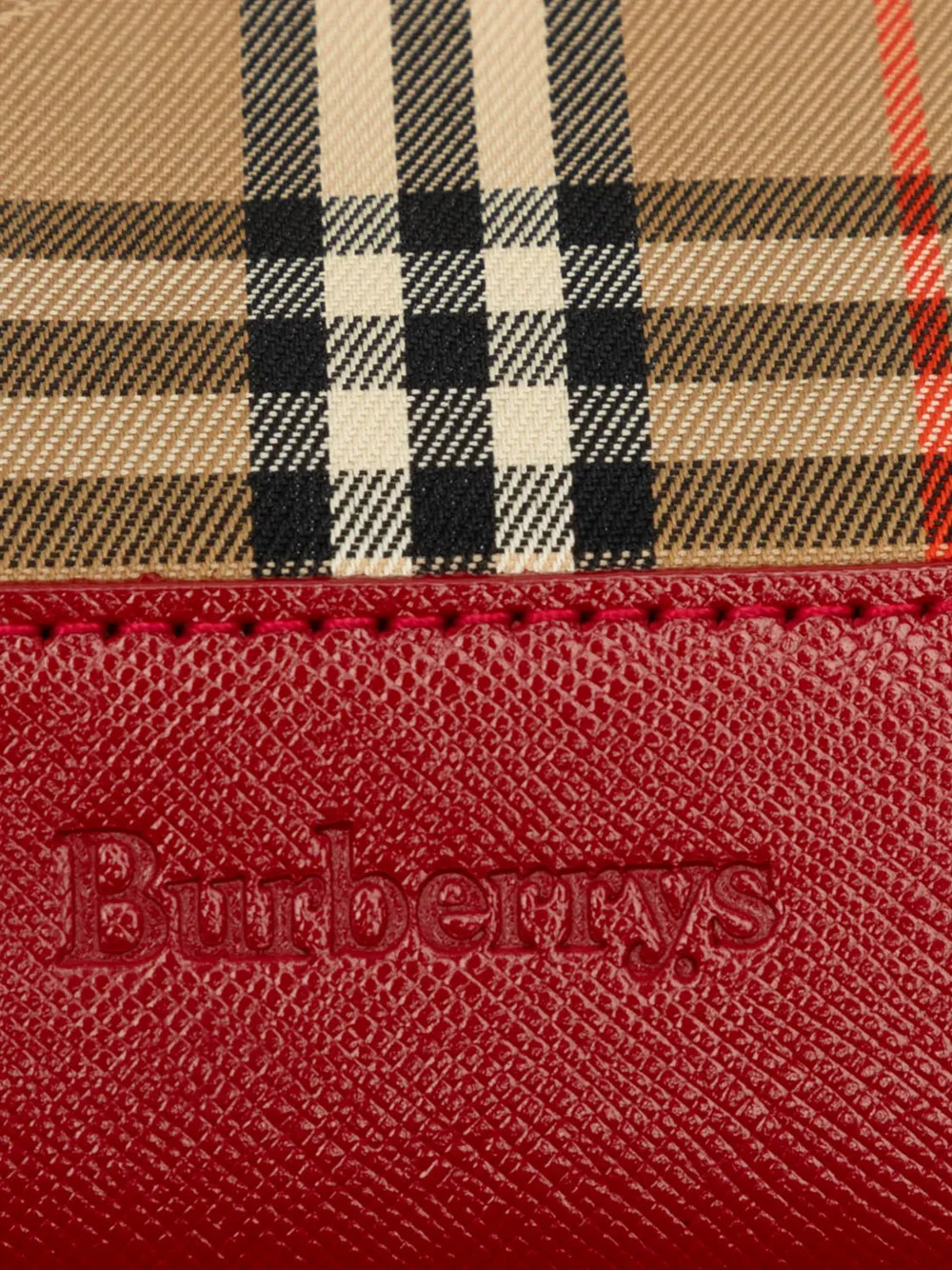 Burberry Pre-Owned 20th Century ヘイマーケット チェック キャンバス