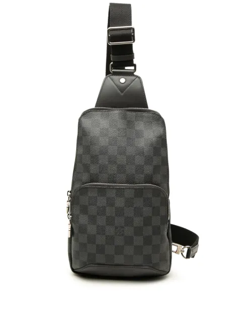 Louis Vuitton Pre-Owned 2018 Damier Graphite Avenue Sling crossbody bag