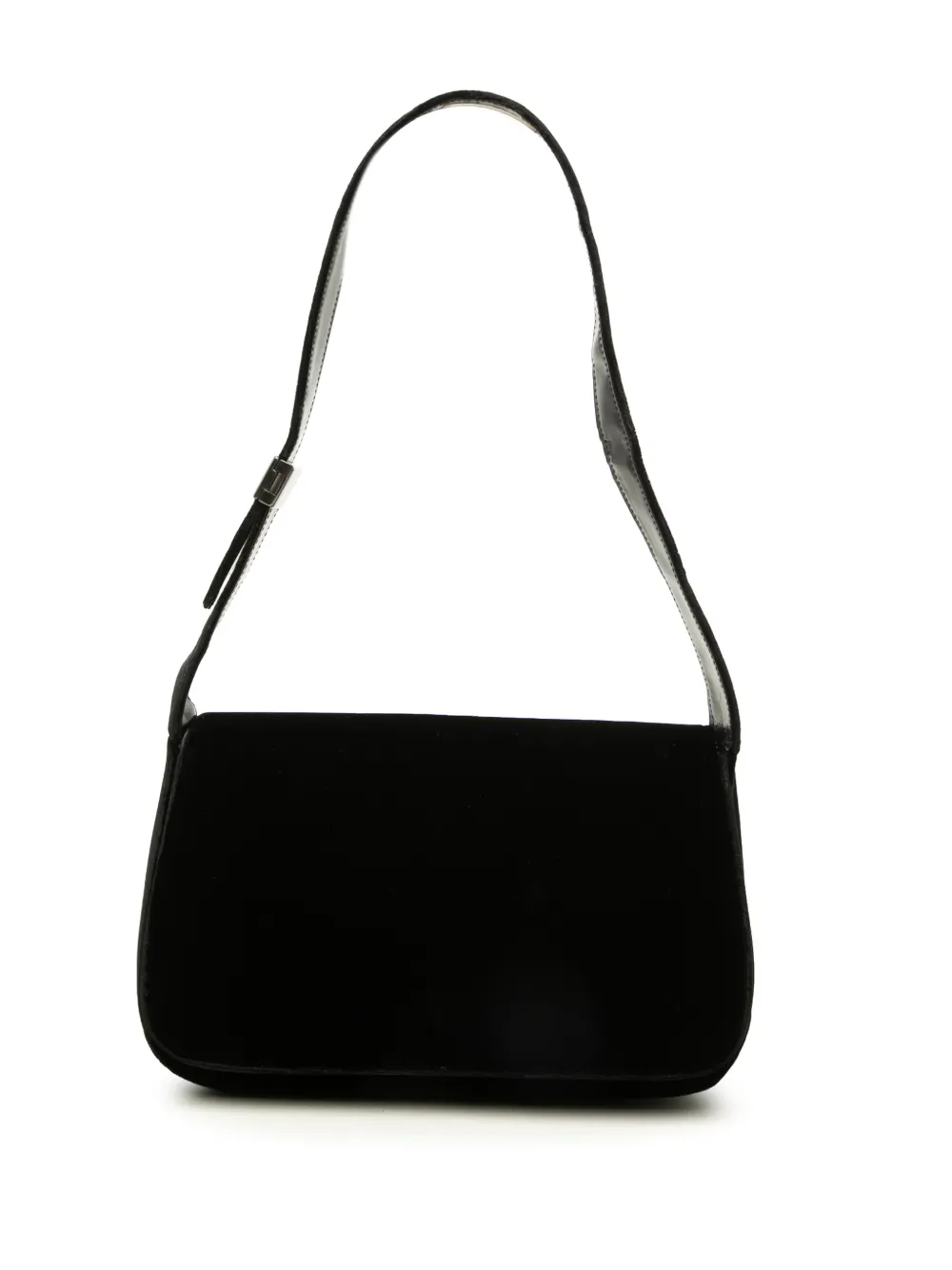 Prada Pre-Owned 2000-2013 Velvet shoulder bag - Nero