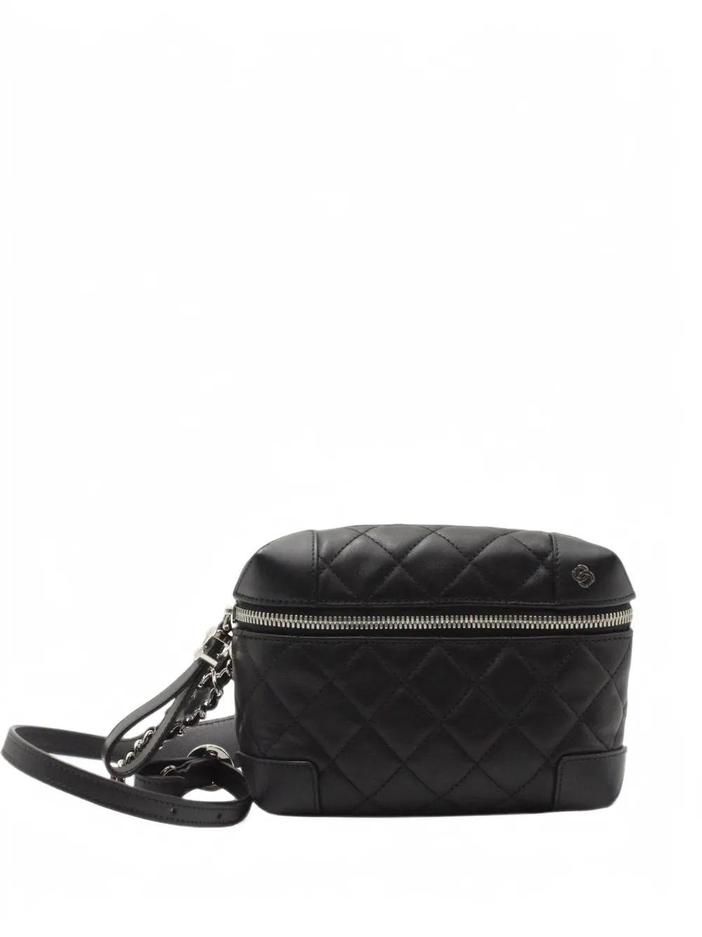 CHANEL Pre-Owned Quilted CC belt bag - Schwarz