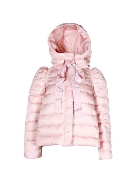 Miu Miu Pre-Owned ribbon-detail puffer jacket