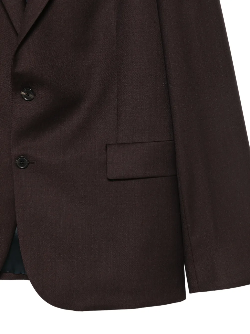 Paul Smith single-breasted notch-lapel suit Bruin