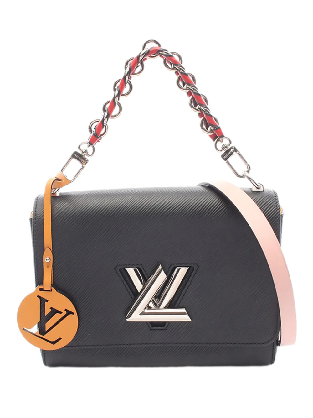 Louis Vuitton Pre-Owned 2018 Epi Twist Braided Handle MM satchel - Nero