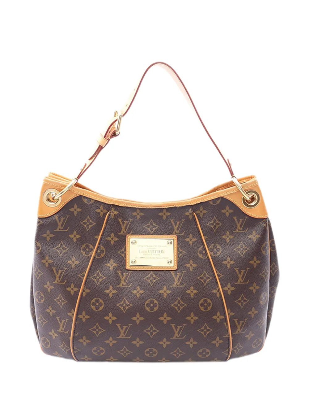 Louis Vuitton Pre-Owned 2012 Monogram Galliera PM shoulder bag - Braun