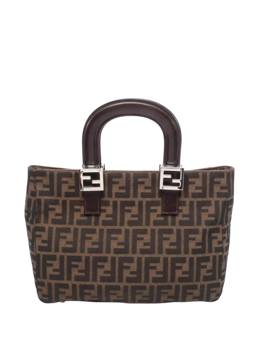 Fendi Pre-Owned 2000-2010 Zucca handbag - Braun