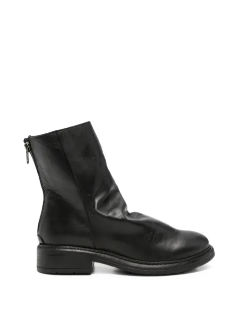 paola parisi botines de piel