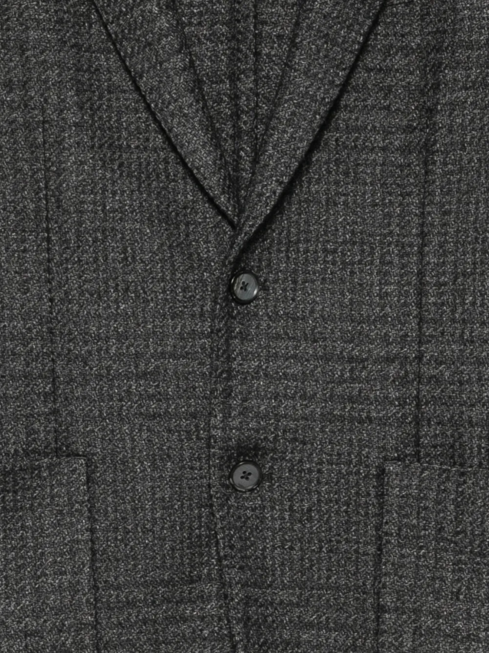 LUIGI BIANCHI MANTOVA Geruite blazer Grijs