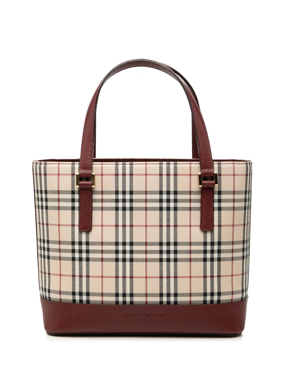 Burberry Pre-Owned 2000-2017 House Check Canvas tote bag - Tons neutres