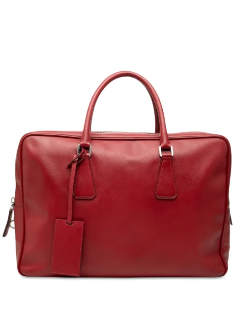 Prada Pre-Owned 2013-2026 Saffiano business bag