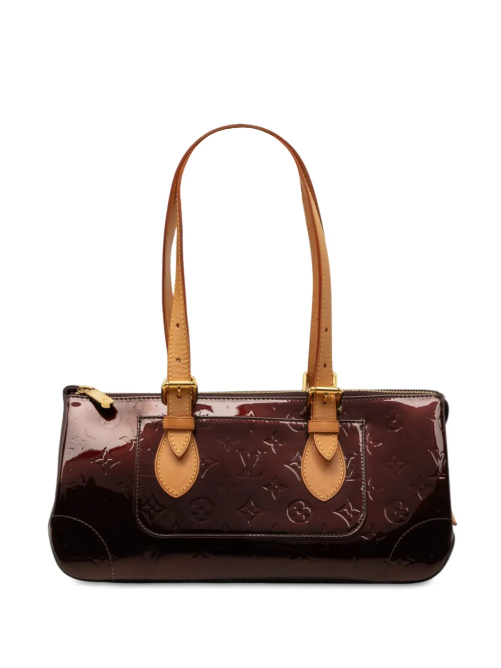 Louis Vuitton Pre-Owned 2003 Monogram Vernis Rosewood Avenue shoulder bag - Viola