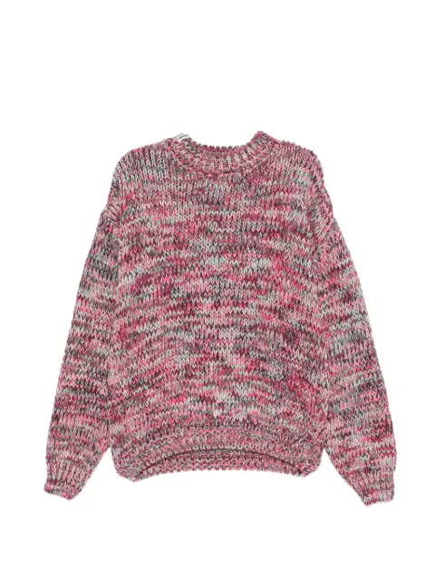 Bonsai chunky-knit space-dye sweater