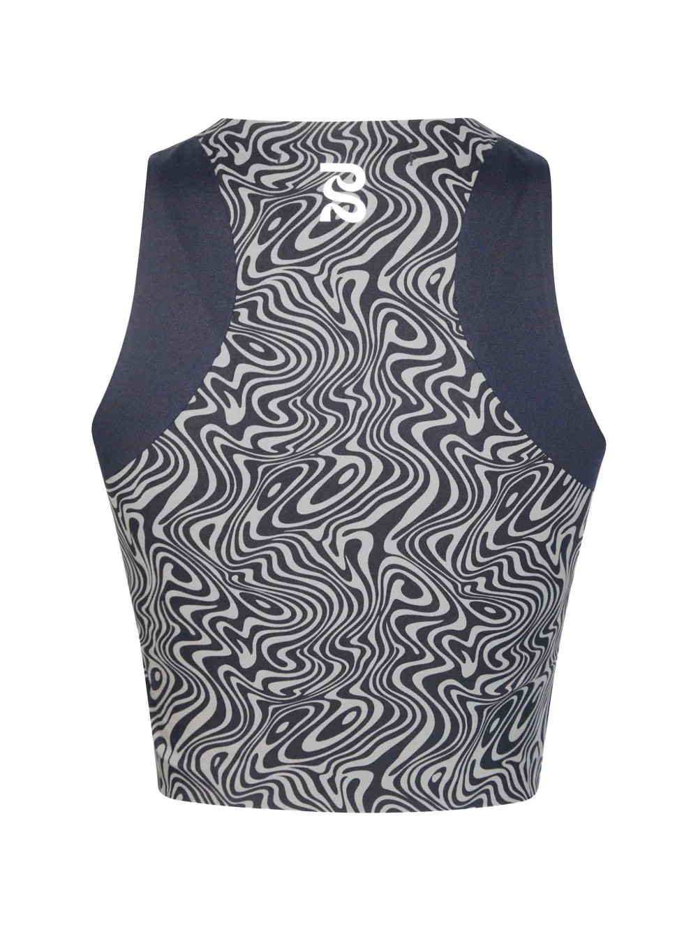 Bandit Running Adapto Distance Race crop top Grijs