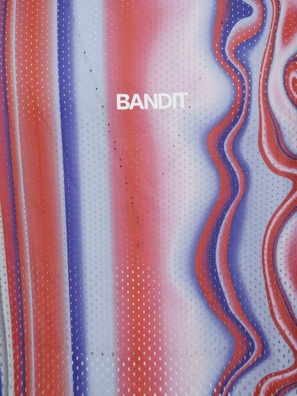 Bandit Running gradient open-mesh singlet Rood