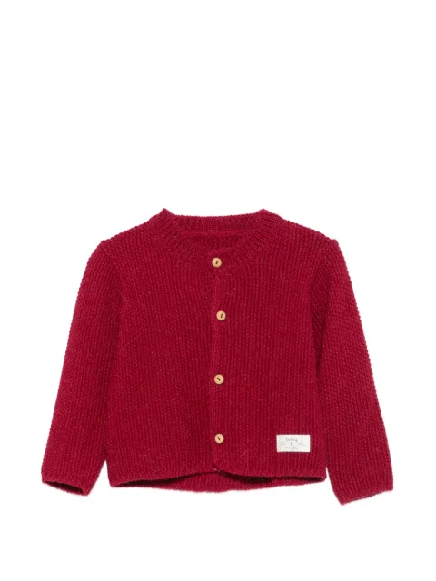 TEDDY & MINOU chunky-knit button-up cardigan
