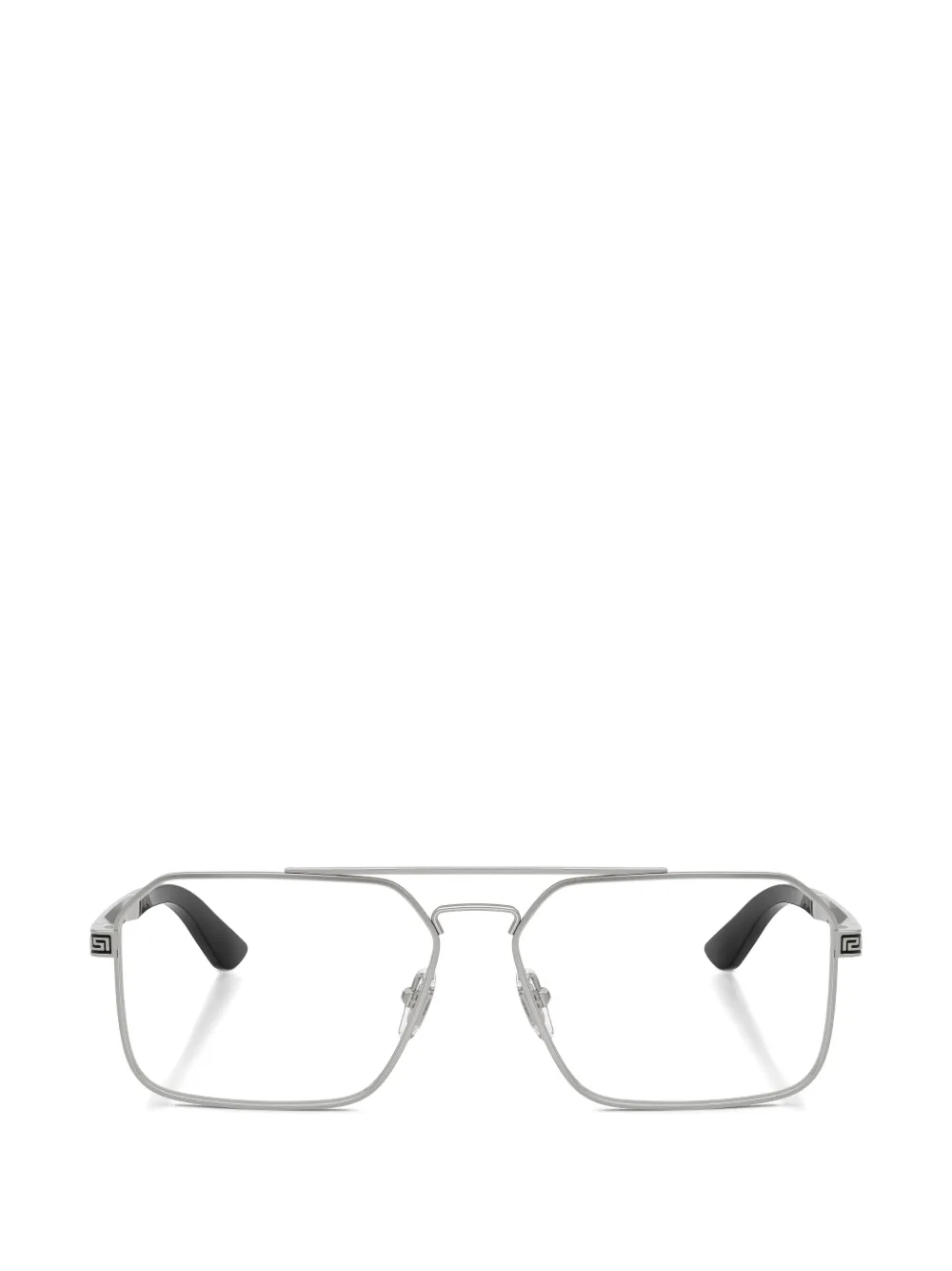 Versace Eyewear Bril met geometrisch montuur Zilver