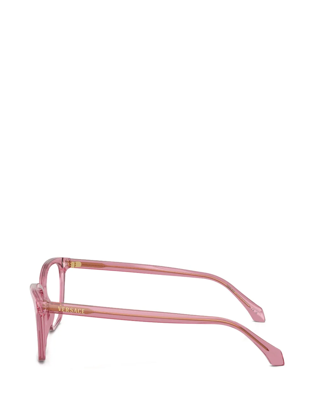 Versace Eyewear Bril met cat-eye montuur Roze