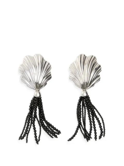 JULIETTA Aria shell tassel earrings