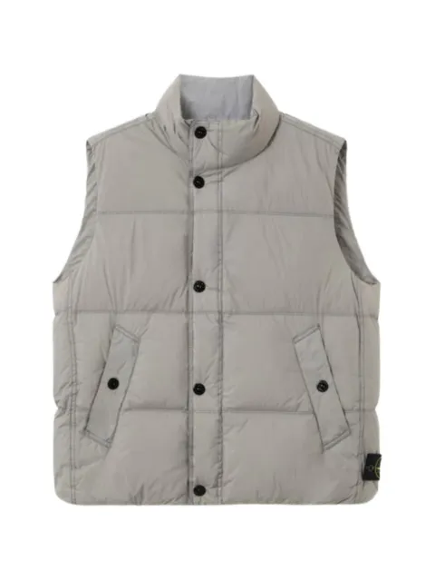 Stone Island G100010 crinkle reps NY vest
