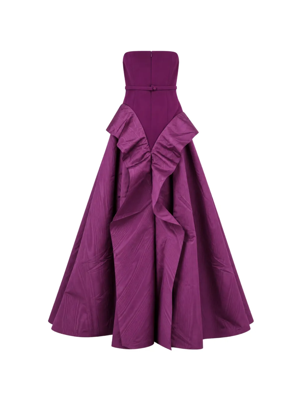 Safiyaa Strapless maxi-jurk Paars