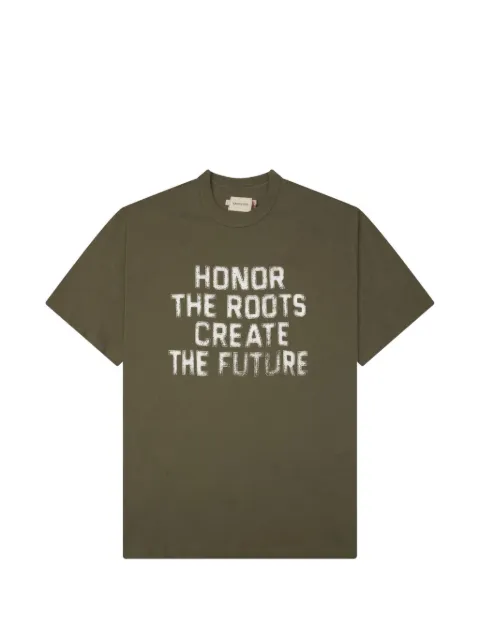 Honor The Gift Honor The Roots logo-print T-shirt