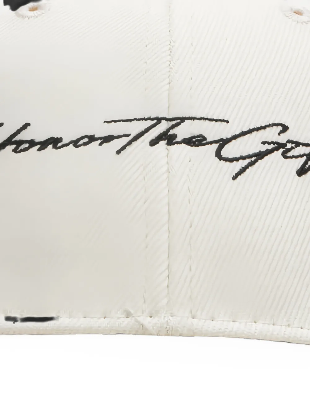 Honor The Gift Script baseball cap Wit