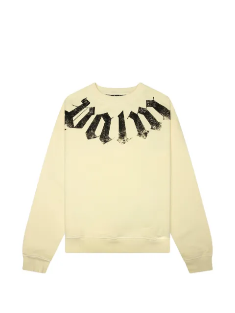 Palm Angels logo-print loose-fit sweater