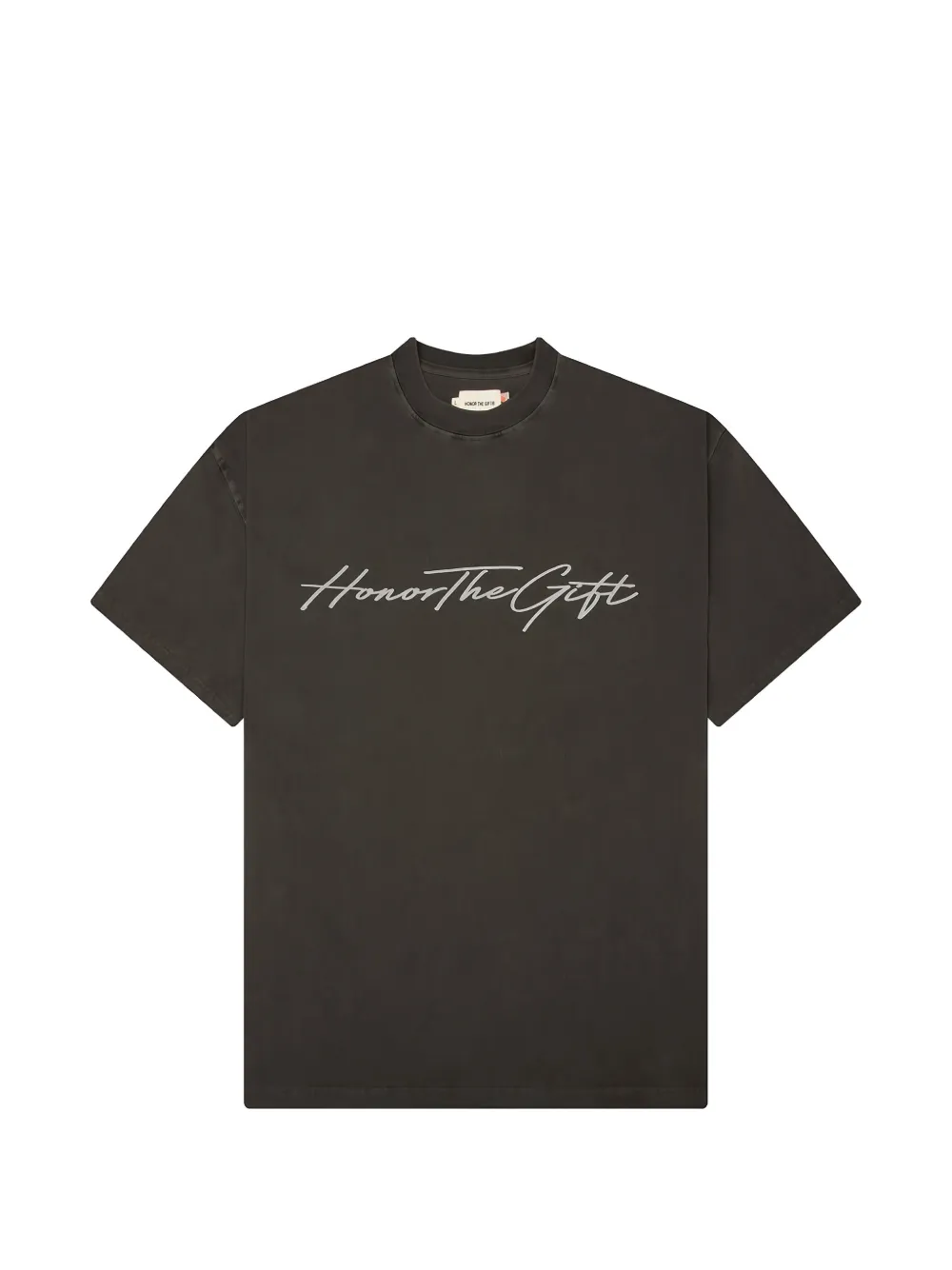 Honor The Gift logo-print cotton T-shirt - Noir Honor The Gift logo-print cotton T-shirt - Noir