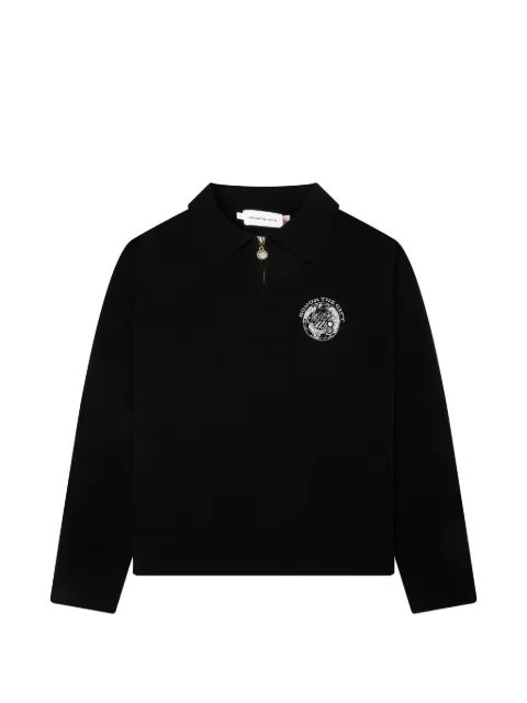 Honor The Gift knitted zip-up polo shirt
