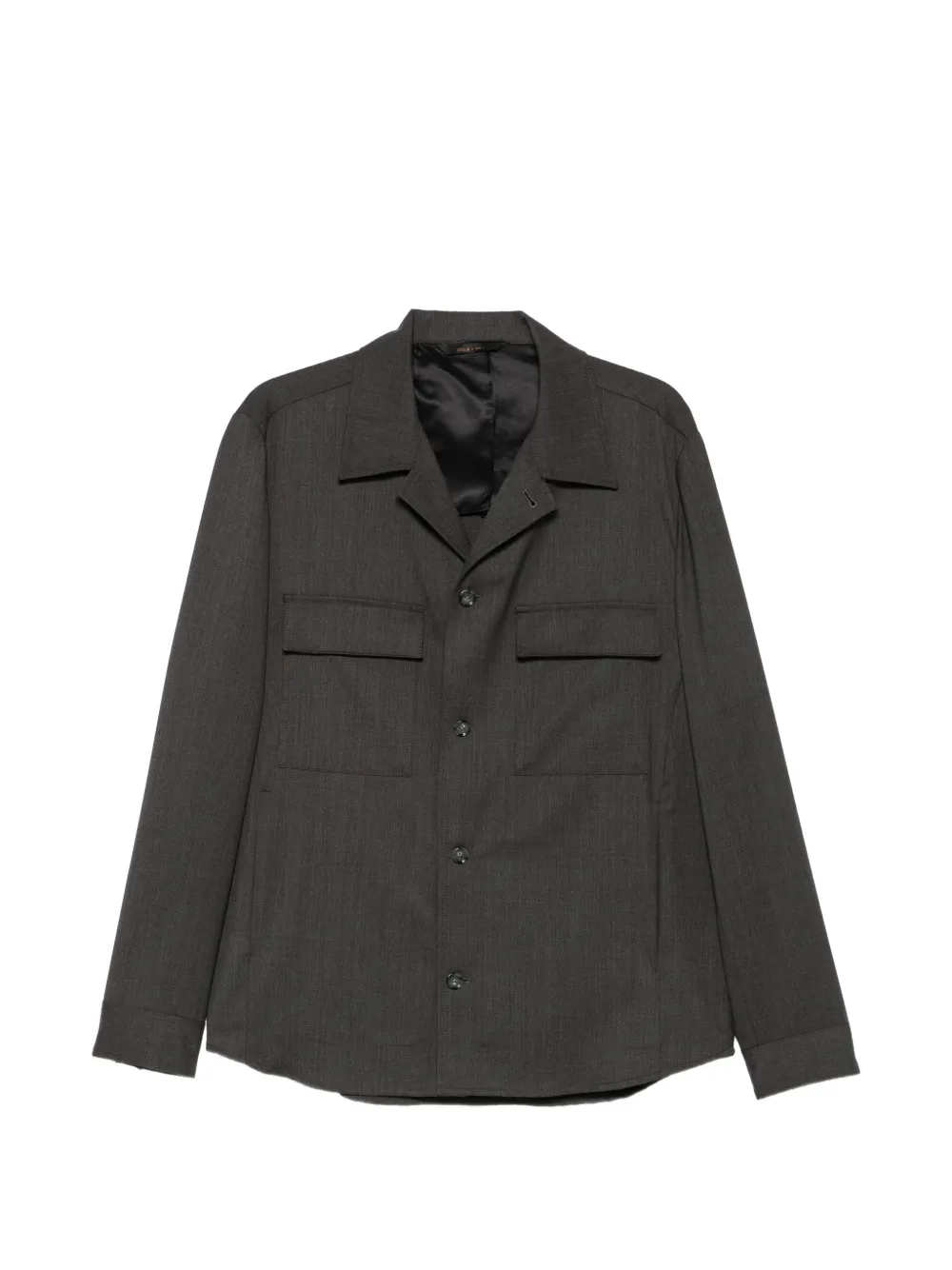 Briglia 1949 button-up chest-pocket jacket - Grau