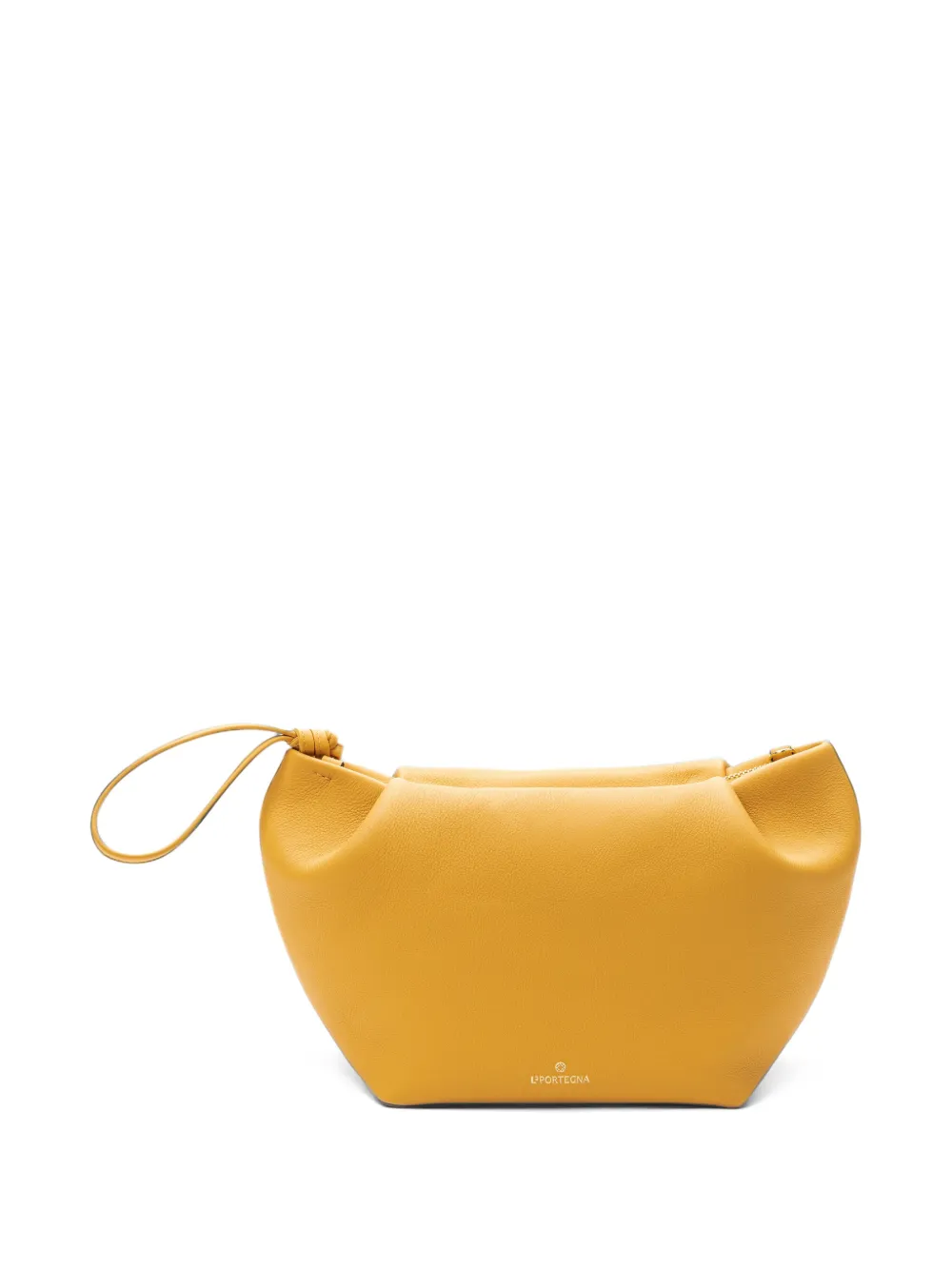La Portegna Marta leren clutch Geel