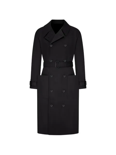 soshiotsuki double-breasted belted coat